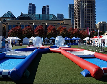 Zorb Fun City Hall Mississauga